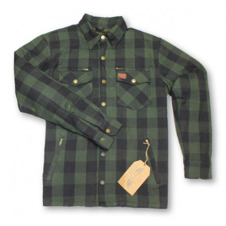 M11 PROTECTIVE chemise vert-noir S