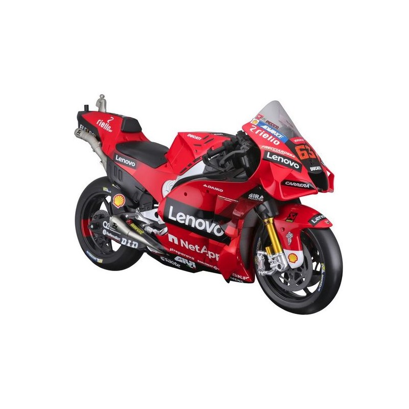 Mini moto Ducati Desmocedici Moto GP Bagnaia 1:6