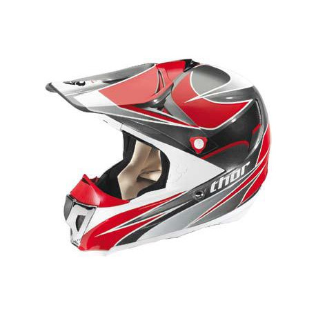 Thor Force Helmet S7 gris/rouge S