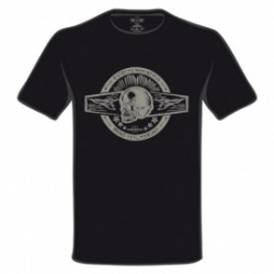 T-Shirt Moto Eleven Riverside Skull noir S