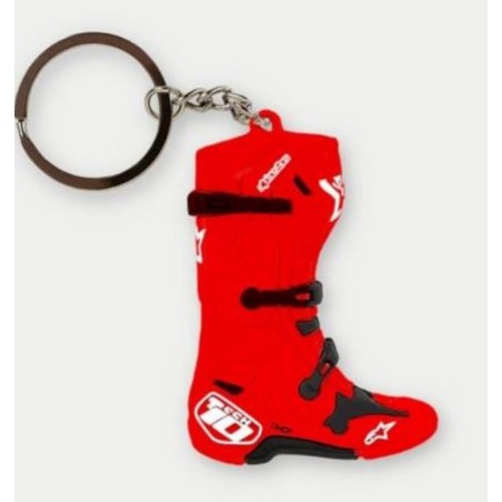 Alpinestars Porte-clés  botte rouge