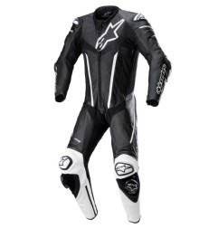 Alpinestars combi cuir Fusion noir-blanc 52 1P