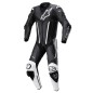 Alpinestars combi cuir Fusion noir-blanc 52 1P