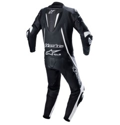 Alpinestars combi cuir Fusion noir-blanc 52 1P