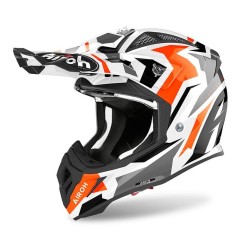 Airoh Aviator Ace SWOOP orange-gris M