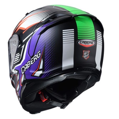 Caberg Avalon X Gurkha noir-violet fluo