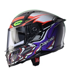 Caberg Avalon X Gurkha noir-violet fluo