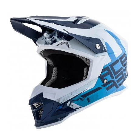 Acerbis casque cross Profile 4.0 bleu-blanc XL