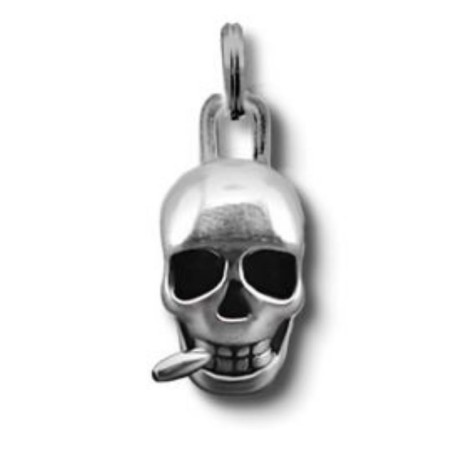 Crazy For Skully tête avec cigare