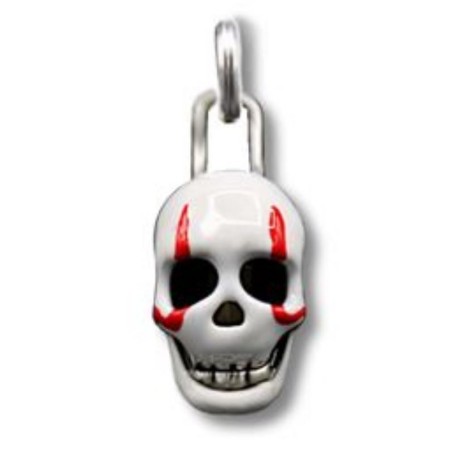 Crazy For Skully tête blanche-rouge