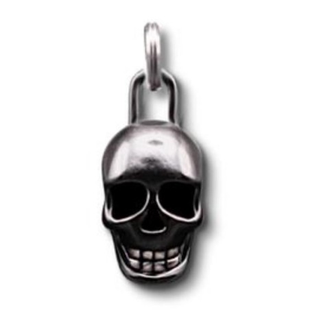 Crazy For Skully tête Simple Skull noir