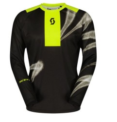 Scott maillot Jersey Evo Dirt noir-jaune M