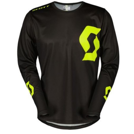 Scott maillot compete noir-jaune M