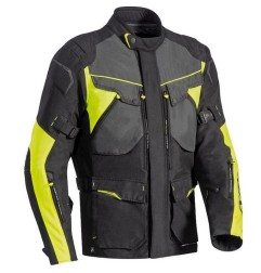 Ixon blouson textile Crosstour noir jaune L