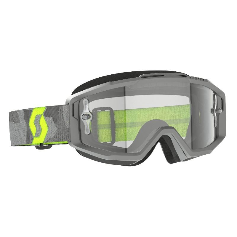 Scott Lunettes Split OTG  light grey/neon yellow / clear works