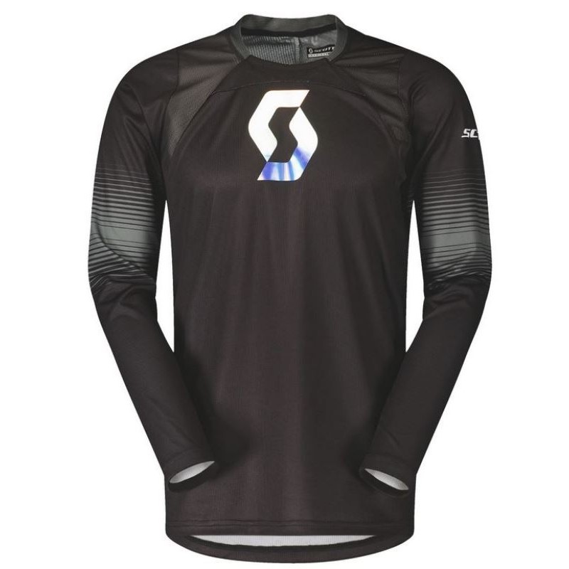 Scott maillot Jersey 450 podium noir-gris XL