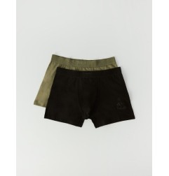 Dakar Boxer Short DKR LONGY III Black-Khaki