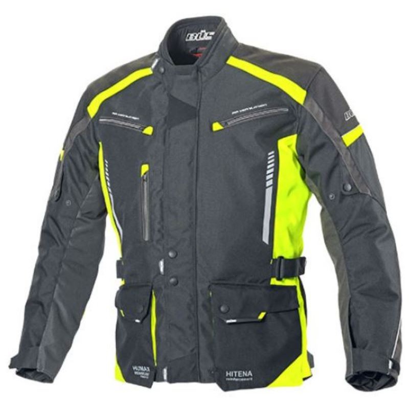 Büse veste Torino II noir/jaune S