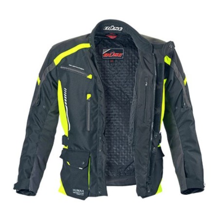 Büse veste Torino II noir/jaune 12XL
