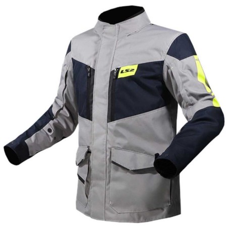 LS2 Veste Metropolis Evo gris jaune XL