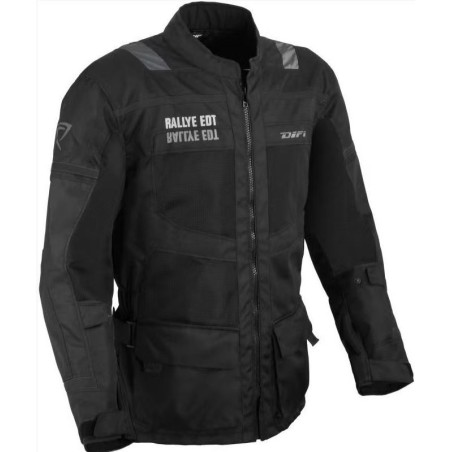 Difi veste d'été longue Kalahari noir L