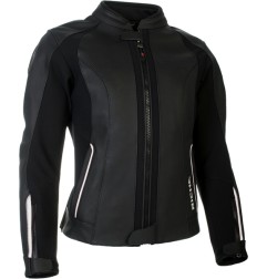 Richa veste cuir dame Nikki blanche 44