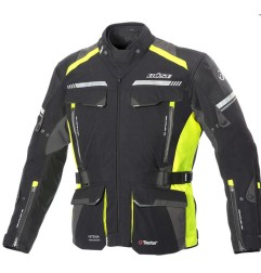Büse veste Highland II noir-jaune 56