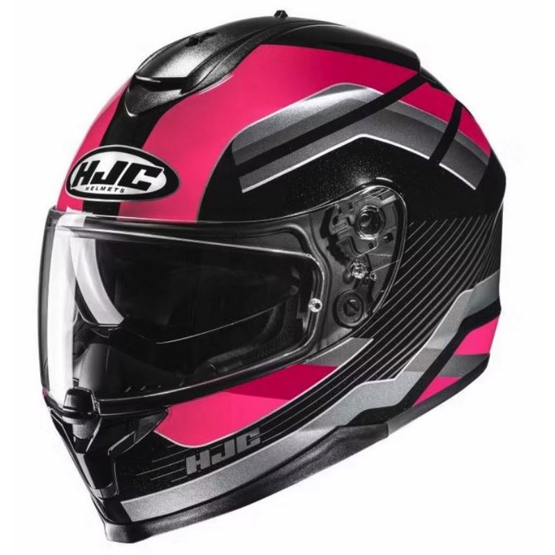 HJC C70N Belis MC8 noir-rose XS
