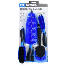 Oxford  Brush&Scrub 4 brosses de nettoyage