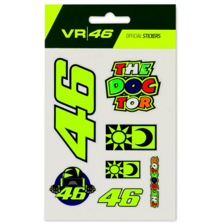 VR46 Stickers Small Set 399703