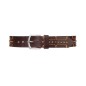 Held ceinture cuir de vache 125cm brune 3464