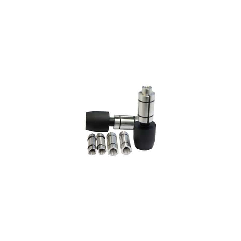 Embout de guidon alu noir Embout de guidon alu noir