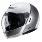 HJC V90 Mobix MC10 blanc-gris argent M HJC V90 Mobix MC10 blanc-gris argent M