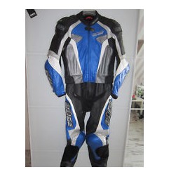 Büse combinaison cuir Imola bleu 56