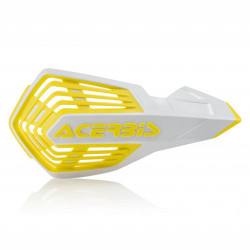 Acerbis protège main X-Future blanc-jaune