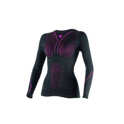 Dainese Tee Thermo D-Core dame noir-rose L