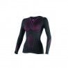 Dainese Tee Thermo D-Core dame noir-rose M