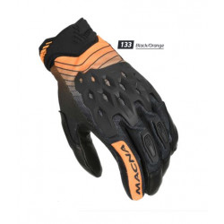 Macna gants Tanami noir-orange 2XL