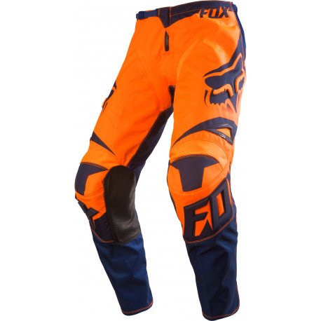 Fox Pants cross 180 Race orange-bleu 32