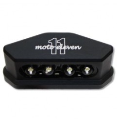 Eclairage de plaque boitier alu noir