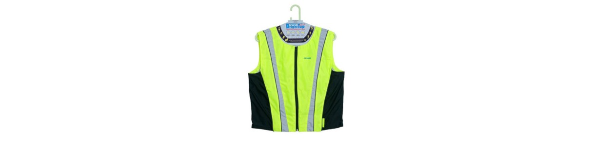 Gilet jaune + acces. de sécurité
